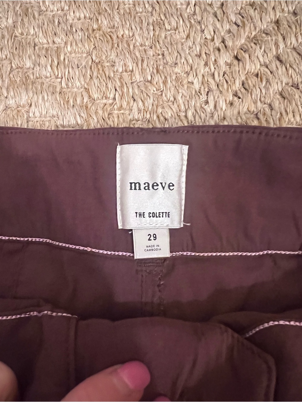 Maeve Colette Wide-Leg Stretch Pants - Picture 3 of 5